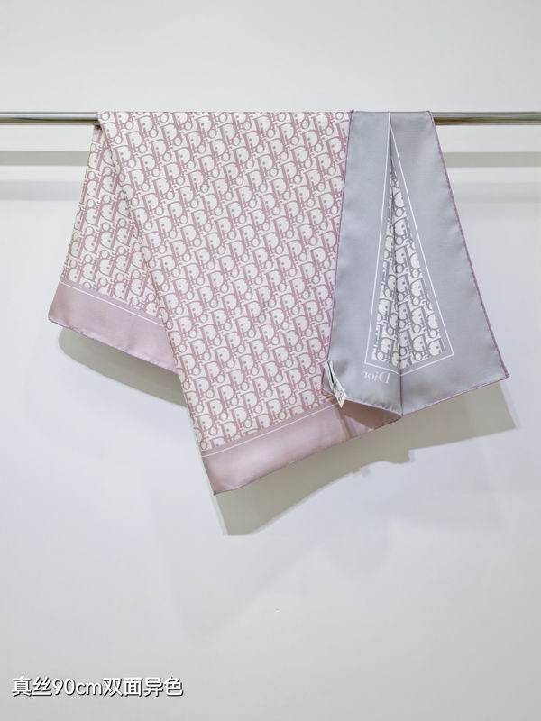Dior silk scarf 90X90cm E070758